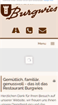 Mobile Screenshot of burgwies.ch